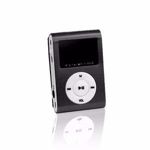 Setty MP3 LCD:llä + kuulokkeet musta