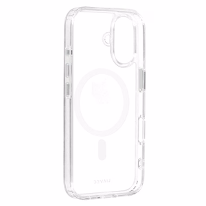 Liavec Glossy Magsafe Clear Case do Iphone 16 white