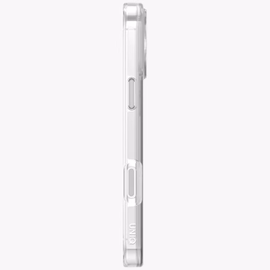 Uniq Clario Magclick lataussuojakuori iPhone 17 Pro Max -puhelimelle - läpinäkyvä