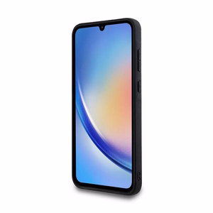 Guess 4G Big Metal Logo Suojakuori Samsung Galaxy A35:lle - musta