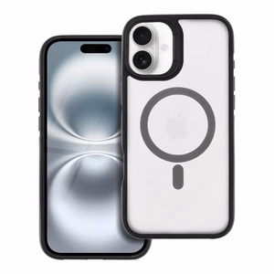 Suojakuori iPhone 16 PLUS -lle Neo MagSafe-yhteensopiva musta