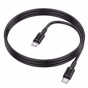 Borofone Kaapeli BX111 Feliz - Type C - Type C - 60W 3A 1 metri musta