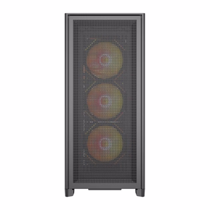DarkFlash AIRNOVA computer case (black) + 3 fans