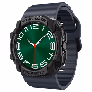 Spigen Rugged Armor Suojakuori Samsung Galaxy Watch Ultra (47mm):lle - matta musta