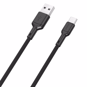 Dudao L9T 5A USB-A - USB-C Kaapeli 1m - Musta
