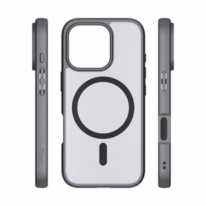 Etteri Matt Mag case for iPhone 16 Pro 6,3" black