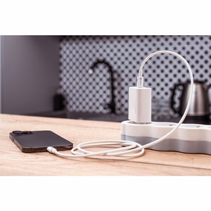 Kaapeli USB C - USB C Forcell F-Energy QC4.0 PD 5A 100W 2 m C339 valkoinen