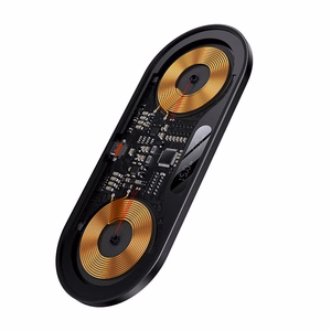 Kaksois Qi langaton laturi Baseus Digital LED Display, 20W