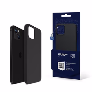 3mk Hardy Silikoninen MagCase iPhone 14 Plus:lle - harmaa