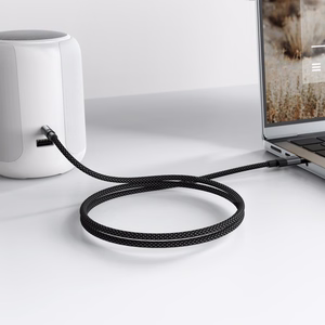 Acefast J11 USB-C 3.5mm mini jack kaapeli 1m - musta