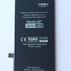 Akku Di-Power (suurempi kapasiteetti) iPhone 8 Plus:lle 3850mAh