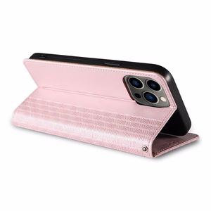 Magnet Strap Case for Samsung Galaxy S23+ Flip Wallet Mini Lanyard Stand Pink
