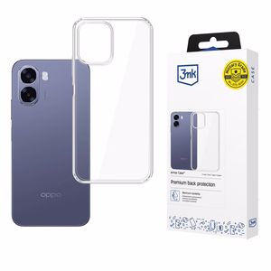 3mk Armor Case Oppo A6 4G / A6K 4G suojakuori - läpinäkyvä