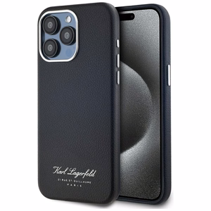 Karl Lagerfeld hotel RSG Suojakuori iPhone 15 Pro:lle - musta