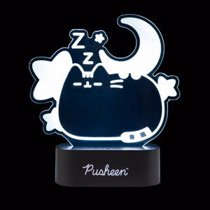 Pusheen Dreams LED-yövalo, 19,5 × 17 cm