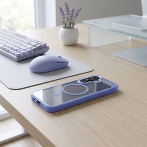 ROAR case MAG BUMPER compatible with MagSafe for SAMSUNG A57 light blue