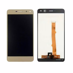 Puhelimen LCD-näyttö kosketuslasilla Huawei Y6 2017 (Nova Young) / Y5 2017 (Y5 III), kulta