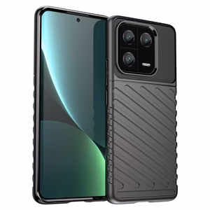 Thunder Case suojakuori Xiaomi 13 Pro:lle silikoninen panssarikuori musta