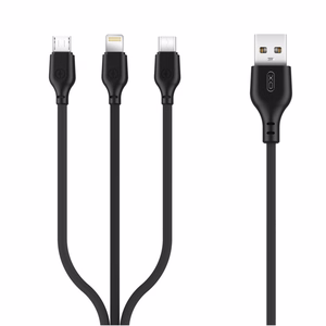 XO cable NB103 USB - Lightning 1,0 m 2,1A black
