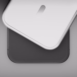 3mk Smoke MagCase - suojakuori iPhone 17:lle - valkoinen-läpikuultava