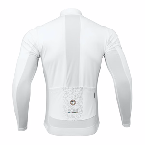 Rockbros TLWT001 ROAD TO SKY windproof insulated cycling jersey M - white