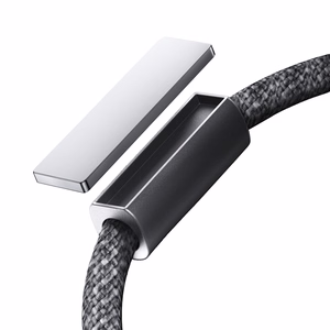 Joyroom S-A50 Unlimited Series 3A USB-A - USB-C -kaapeli magneettisella kaapelinorganisaattorilla 1,2 m - harmaa