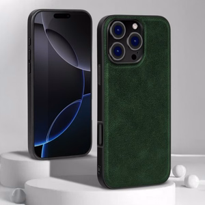 Suojakuori X-Level "Earl III Collection" Apple iPhone 16 Pro Max tummanvihreä