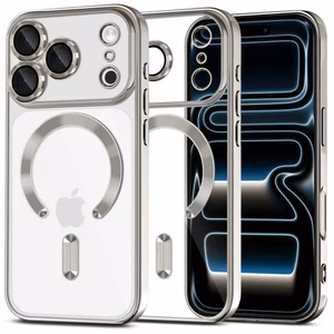 Tech-Protect MagFlex MagSafe Suojakuori iPhone 17 Pro Max -lle - kirkas hopeinen