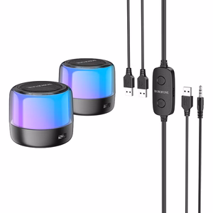 Borofone Portable Bluetooth Speaker BP12 Colorful Stereo 2 in 1 (2 pieces)