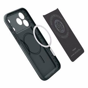 Spigen Thin Fit MagSafe -suojakuori iPhone 18 Pro Max / 17 Pro Max -malleille, vihreä