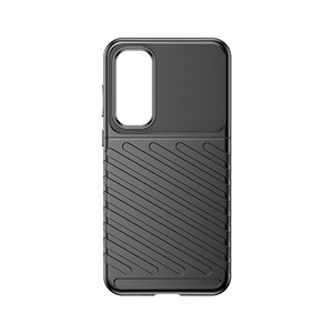 Thunder Case panssaroitu Suojakuori Samsung Galaxy A35:lle - musta