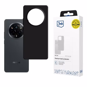 3mk Matt Suojakuori Realme 14 Pro:lle - Musta
