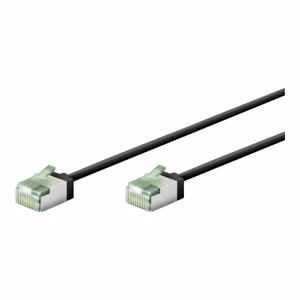 Goobay (Goobay 74350 Ultra-Flexible CAT 8.1 Patch Cable, Slim, U/FTP, 0.15 m, Black)