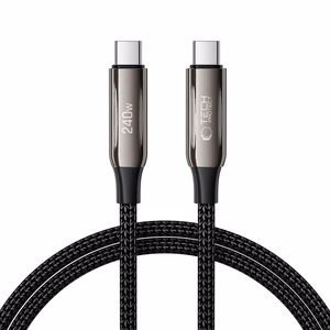 Tech-Protect UB10T Ultraboost USB-C PD240W/QC4.0 Kaapeli 100cm - musta