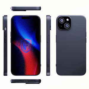 3mk Matt Case Pro Apple iPhone 15:lle - Matta musta