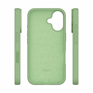 Etteri silikonikuori iPhone 16 6,1 vaaleanvihreä