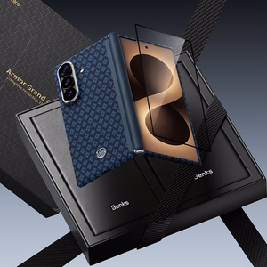 Benks Magnetic Armor Grid Air Grand Combo -suojakuori Samsung Galaxy Z Fold 8 Ultra:lle, sininen (C.K.FL.SA.BE.S051)