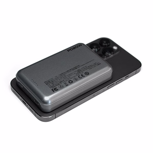 Dudao TGK1 tehopankki MagSafe langattomalla laturilla 20W 10000mAh musta (TGK1-musta)
