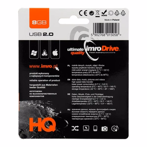 IMRO USB-muistitikku AXIS 8GB USB2.0