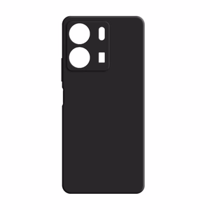3mk Silicone Case Xiaomi Redmi 13C / POCO C65:lle - musta