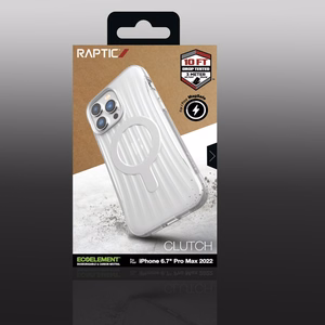 Raptic X-Doria Clutch Case iPhone 14 Pro Max MagSafe takakuori läpinäkyvä