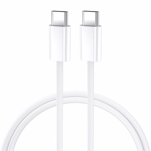 BWOO kaapeli USB-C - USB-C 1m 60W iPhone 15 BO-X284 valkoinen
