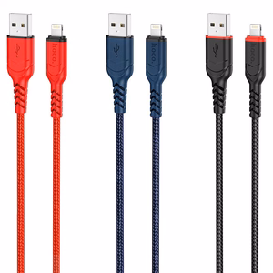 Hoco USB-A - Lightning -kaapeli 2,4A 3 m X59 - musta