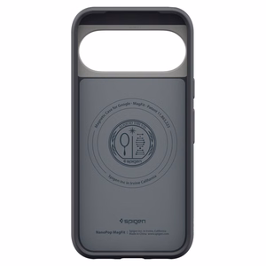 Musta Spigen Nano Pop Mag MagSafe-suojakuori malleihin Google Pixel 11