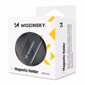 Wozinsky itseliimautuva Magneettinen auton kiinnike 360 kojelautaan hopeinen (WMH-06)