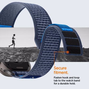 SPIGEN ATHLEX AIR 2 Apple Watch 8 / 9 / 10 / 11 / SE / Ultra (44 / 45 / 46 / 49 MM) Active tummansininen