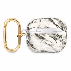 Guess GUA3HCHMAG AirPods 3:n suojus harmaa/harmaa Marble Strap Collection -mallisto