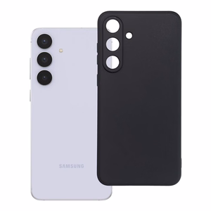 Matt musta Suojakuori Samsung S25 FE:lle