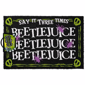 Beetlejuice-ovimatto, 40 × 60 cm