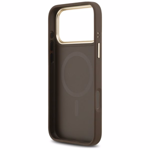Guess 4G Stripe MagSafe -suojakuori iPhone 17 Pro Max - ruskea